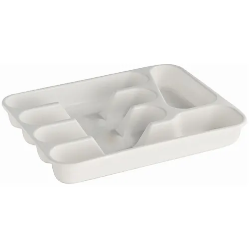 Bestekbak 33.5x26.5x4.5 cm wit